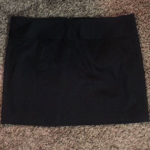 Black Express Mini-skirt